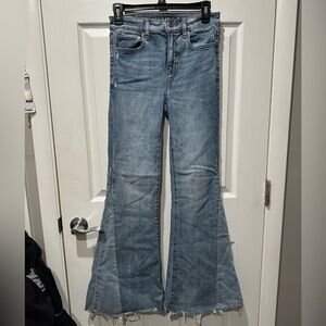 Classic Blue Flared Jeans